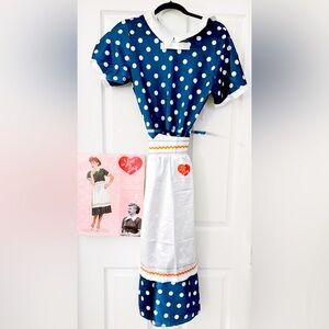 I Love Lucy polka dot dress. Worn once.